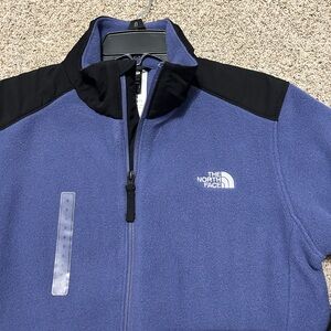 The North Face polartec fleece zip jacket size small women